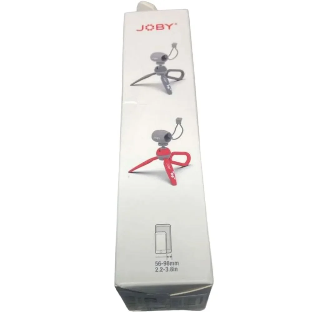 JOBY HandyPod Clip Tripod Phone Mount Foldable Tabletop Grey Vlogging Camera